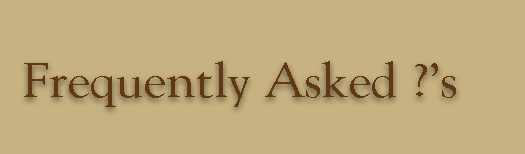 Frequently Asked Questions