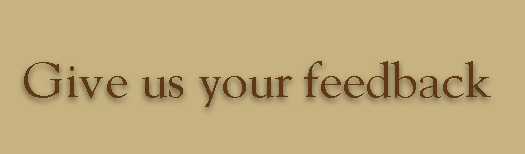Give us your feedback