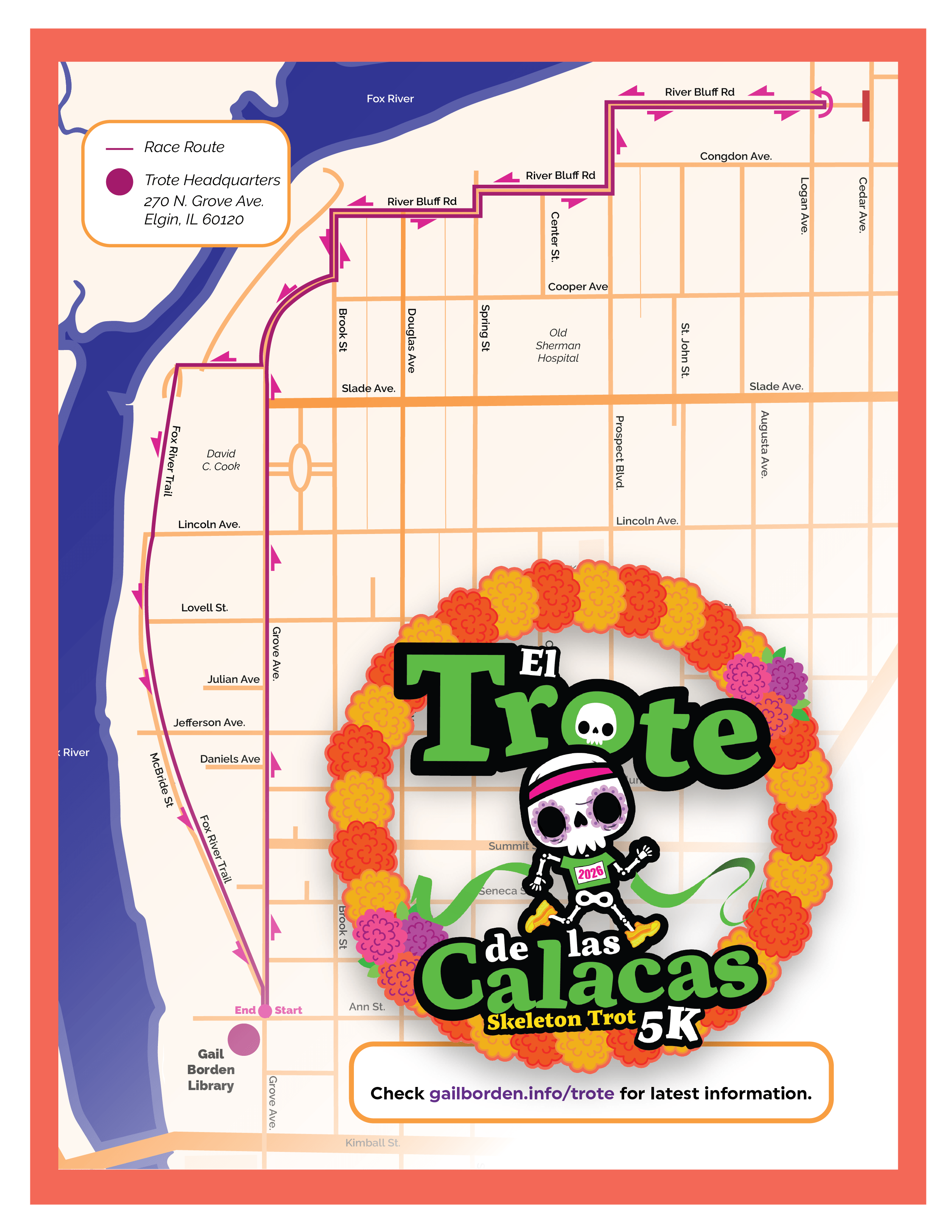 Trote Race Map
