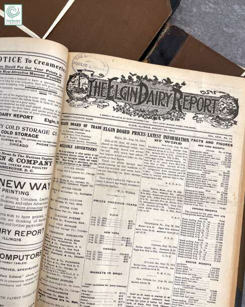 Image of Elgin Dairy Reports
